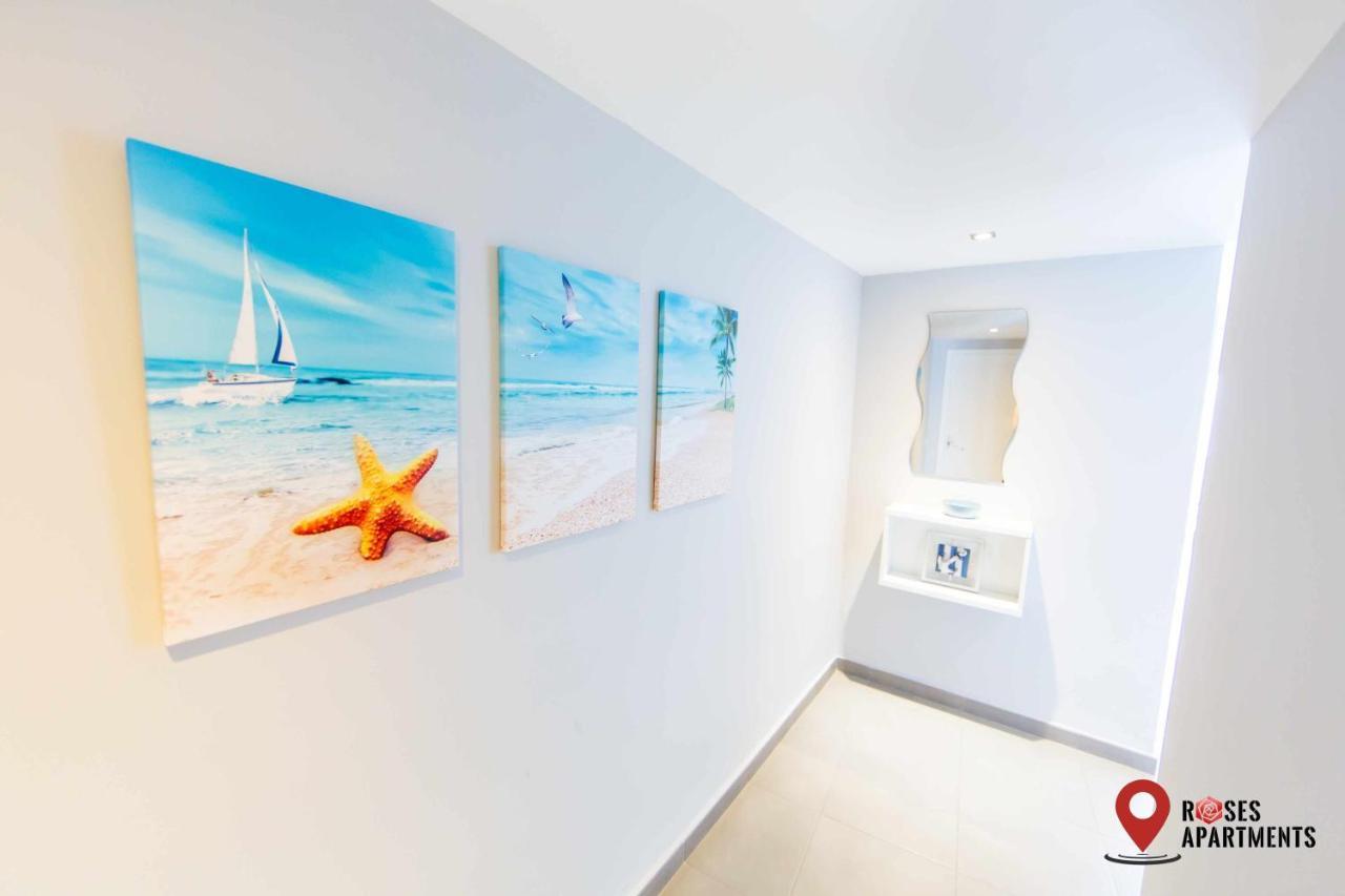 Roses Apartments Ocean 2 Habitaciones Vista Mar Lateral 外观 照片