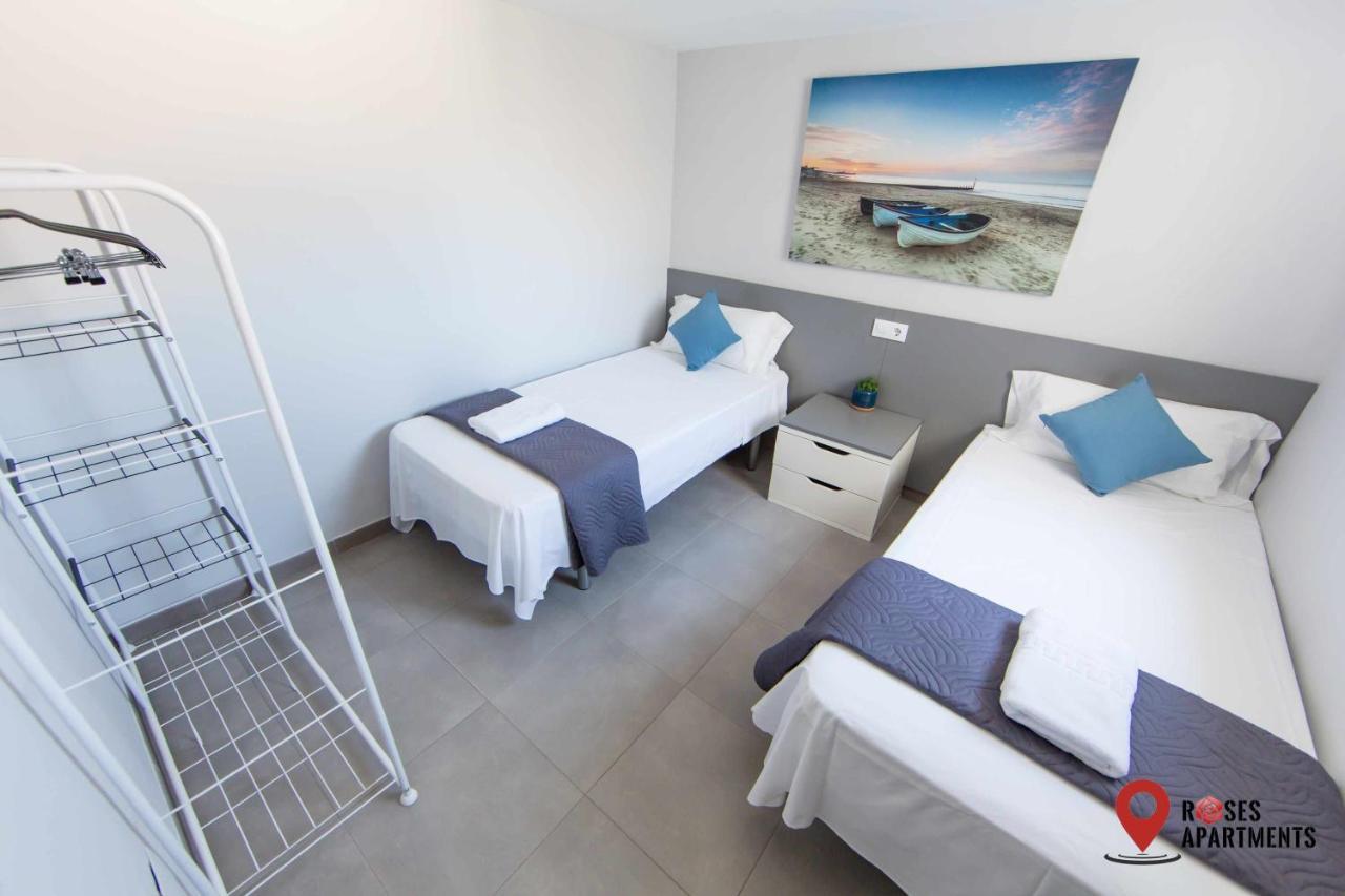 Roses Apartments Ocean 2 Habitaciones Vista Mar Lateral 外观 照片