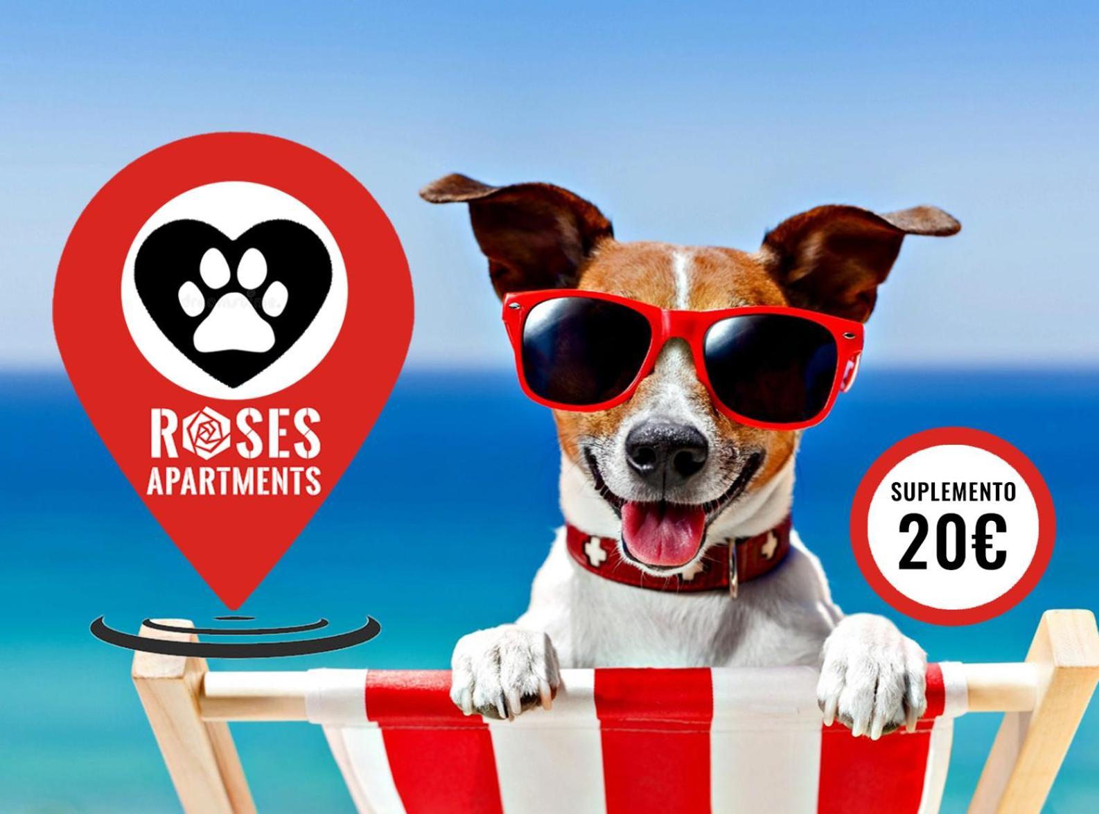 Roses Apartments Ocean 2 Habitaciones Vista Mar Lateral 外观 照片